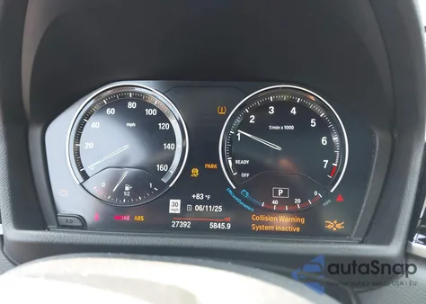 2021 BMW X1 xDrive28I z USA, uszkodzony, nr VIN WBXJG9C01M5T40043